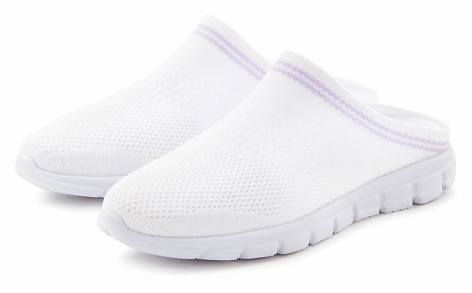 LASCANA Sabot Sneaker, Freizeitschuh, Halbschuh zum Reinschlüpfen günstig online kaufen