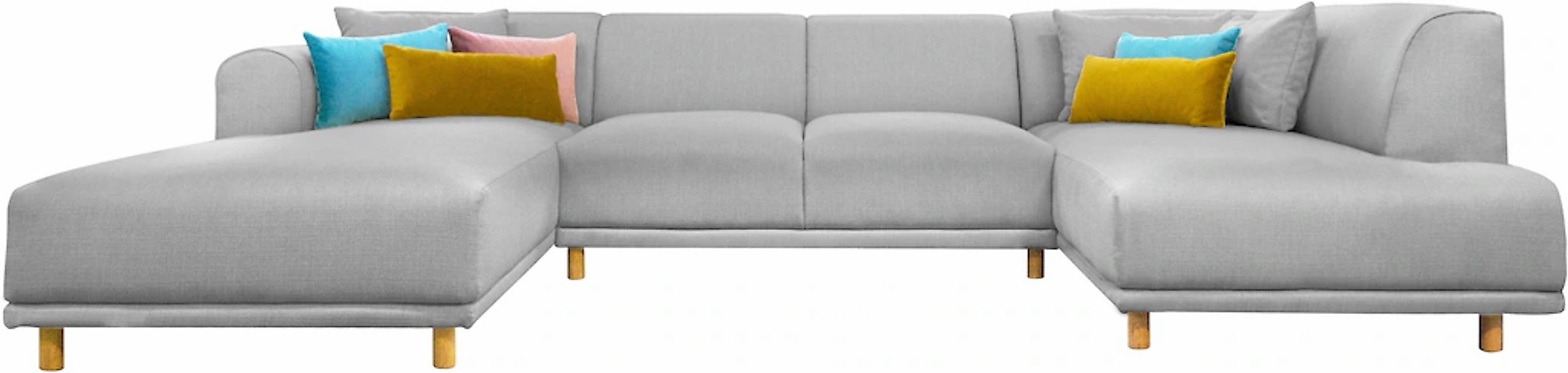 OTTO home Wohnlandschaft "Maroon U-Form" in skandinavischem Design, mit los günstig online kaufen