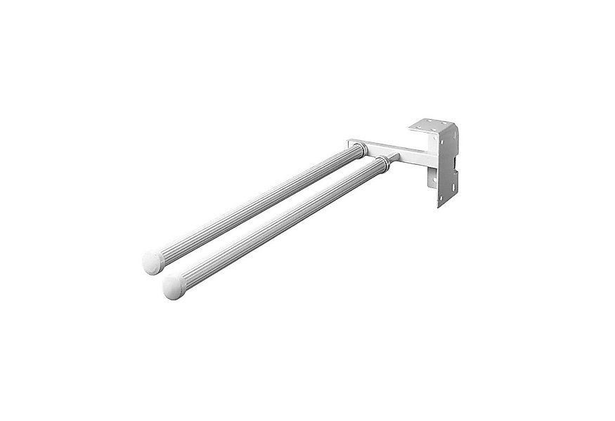 Hailo Teleskop-Handtuchhalter Hailo Handtuchhalter 3142901 reinweiß 2-teili günstig online kaufen