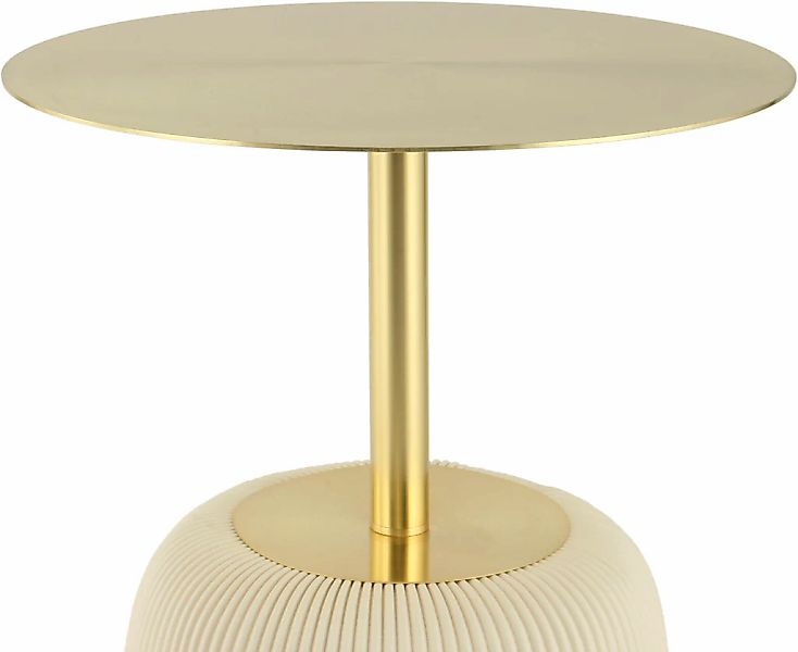 Kayoom Beistelltisch "Jokai 325, Eisengestell, PU-Stoffbezug, praktische Ab günstig online kaufen