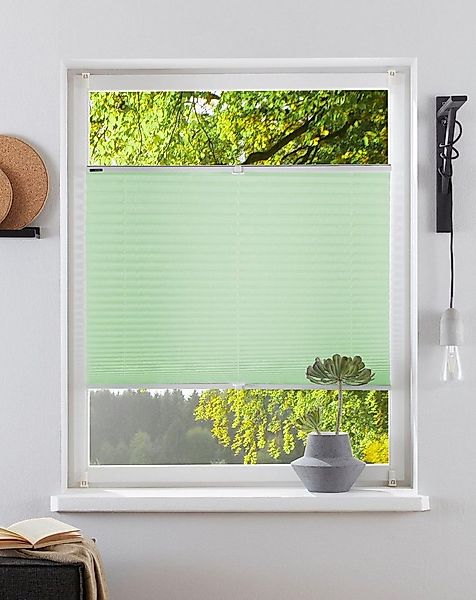 my home Plissee DAHRA - in Crush-Optik, Lichtschutz, ohne Bohren, verspannt günstig online kaufen