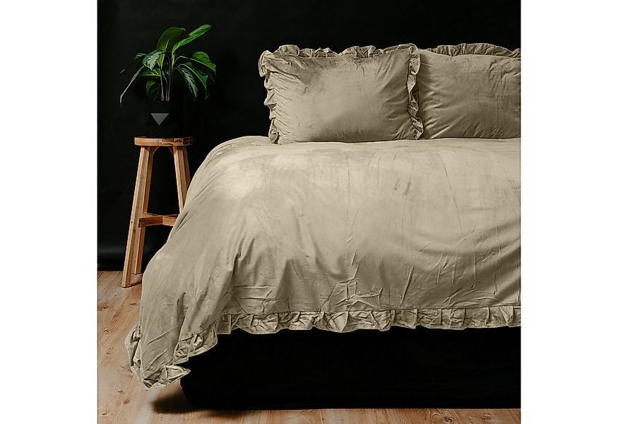 Sitheim-Europe Bettwäsche Bettwäsche Samt Rüschen Bettbezug & Kissenbezüge, günstig online kaufen