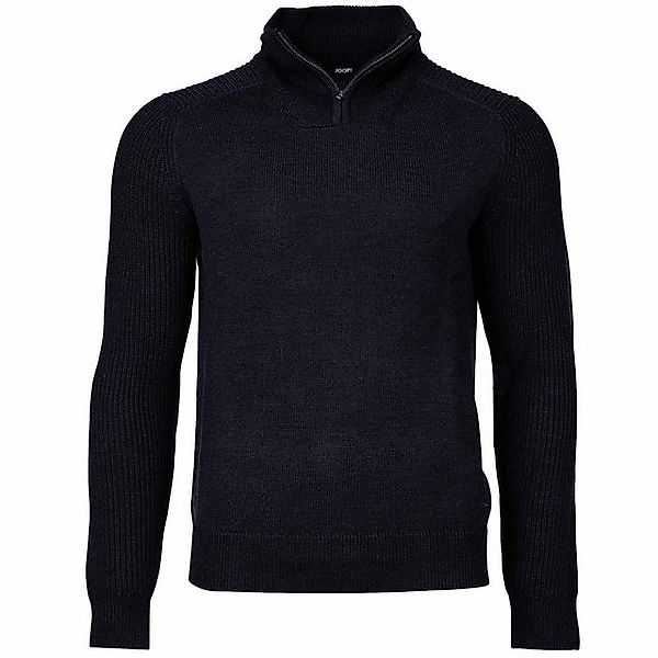 JOOP! Sweatshirt Herren Strickpullover mit Troyer-Zip - Thom günstig online kaufen