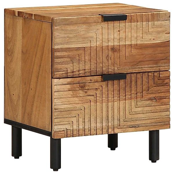 vidaXL Nachttisch Nachttisch 40x33x46 cm Massivholz günstig online kaufen