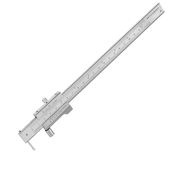 STAHLWERK Anreiß Messschieber Messlehre Schieblehre 0-200 Mm Din 862 Mit No günstig online kaufen