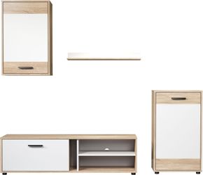 INOSIGN Wohnwand Valetta, (Komplett-Set, 4-St), inkl. günstig online kaufen