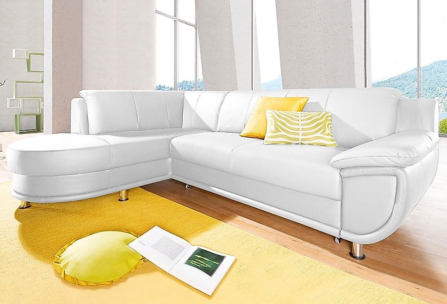 TRENDMANUFAKTUR Ecksofa "Rondo, zeitlos und elegant, OTTOs Choice, bequem, günstig online kaufen