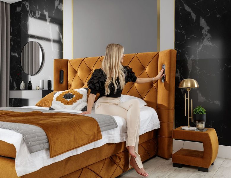 Fun Möbel Boxbett Schlafzimmerbett ELVIANO in günstig online kaufen