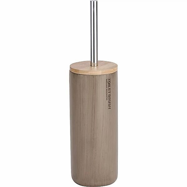 Wenko WC-Garnitur Palo Taupe 39,5 cm x 10,2 cm x 10,2 cm günstig online kaufen