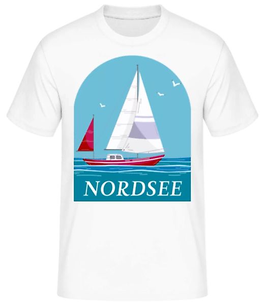Nordsee Schiff · Männer Basic T-Shirt günstig online kaufen