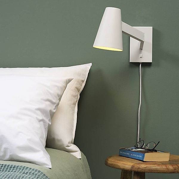 IT'S ABOUT ROMI Biarritz Wandlampe, 40cm, weiß günstig online kaufen