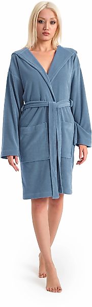 OTTO home Damenbademantel "Sina, ideal für Sauna & Spa, Hotelbademantel, Mo günstig online kaufen