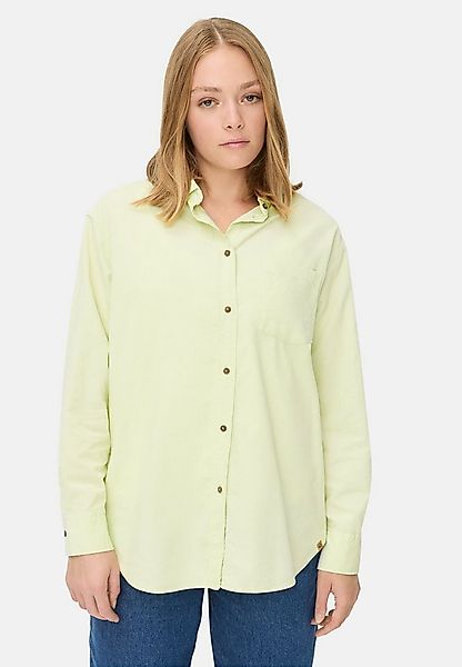 camel active Hemdbluse mit Brusttasche Langarm Kentkragen unifarben günstig online kaufen