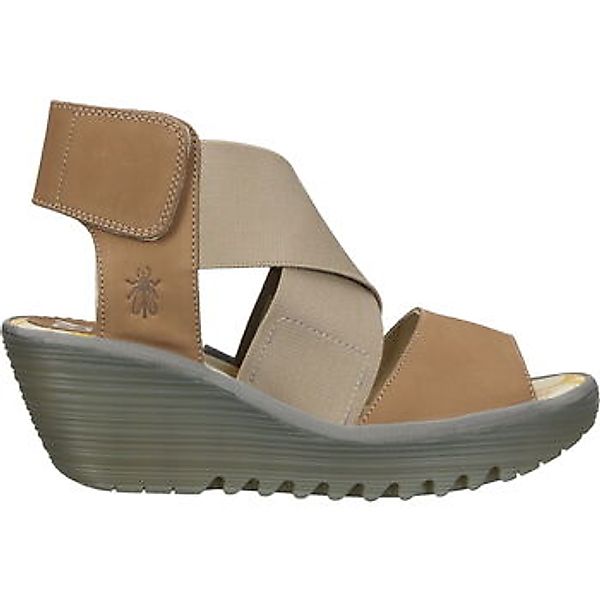 Fly London Sandalen Leder Keilsandalette günstig online kaufen