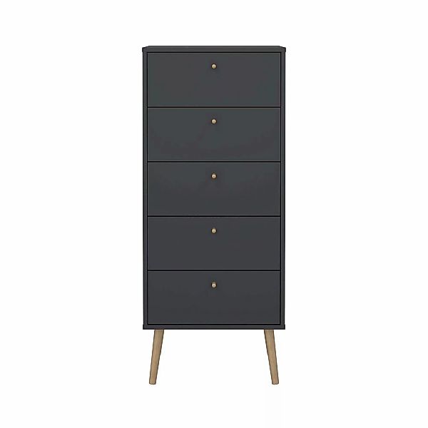 andas Highboard "Bodo, Hochkommode, Aufbewahrung, Stauraum", mit 5 Schublad günstig online kaufen