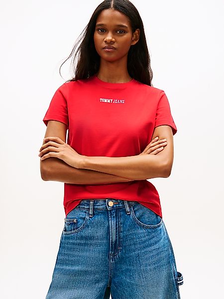 Tommy Jeans Kurzarmshirt "TJW REG ESSENTIAL LOGO 2 TEE EXT" günstig online kaufen