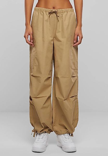 URBAN CLASSICS Cargohose "Urban Classics Ladies Cotton Cargo Parashute Pant günstig online kaufen