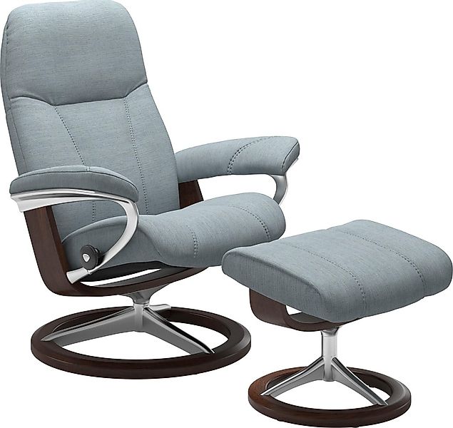 Stressless Relaxsessel "Consul", (Set, Relaxsessel mit Hocker), mit Hocker, günstig online kaufen