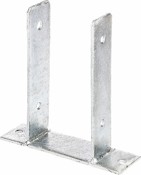 Alberts U-Pfostenträger Set, 3 Stk. tlg. zum Aufschrauben, feuerverzinkt, l günstig online kaufen