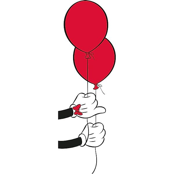 Komar Bild "Mickey Mouse Balloon" Disney 1 Stk. tlg. Wandbild zur Dekoratio günstig online kaufen