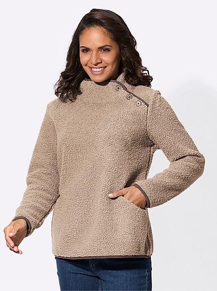 Casual Looks Fleeceshirt "Fleece-Shirt" 1 Stk. tlg. günstig online kaufen
