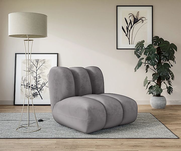 LeGer Home by Lena Gercke Sessel "Priya Loungesessel, moderne Steppung, auc günstig online kaufen