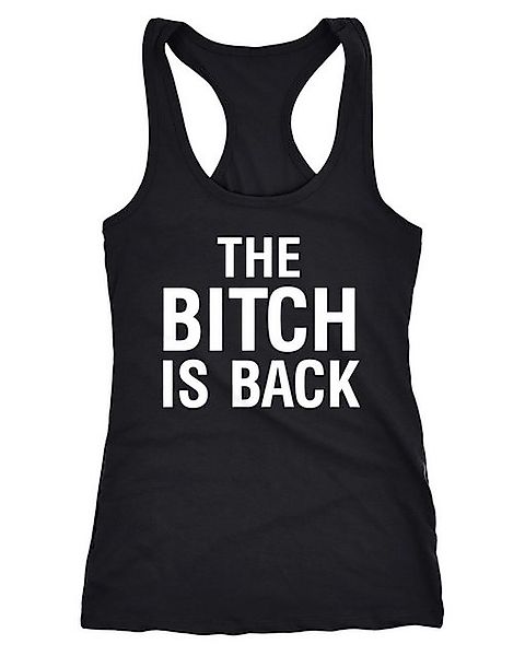 MoonWorks Tanktop Damen Tank-Top Shirt The Bitch is back Racerback günstig online kaufen