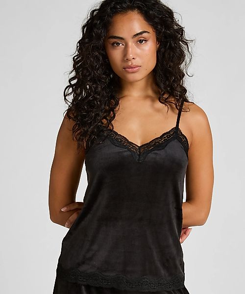 Hunkemöller Pyjama "Velvet lace cami" günstig online kaufen
