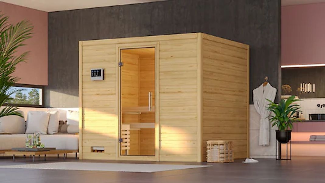 Karibu Sauna »Soraja« Set, ohne Ofen günstig online kaufen
