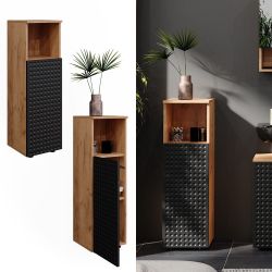 Vicco Midischrank Irma, Goldkraft Eiche/Anthrazit, 30 günstig online kaufen