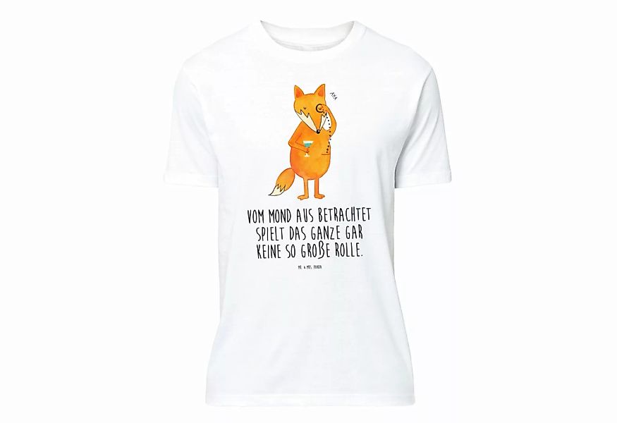 Mr. & Mrs. Panda T-Shirt Fuchs Lord - Weiß - Geschenk, Schlafshirt, Tshirt, günstig online kaufen