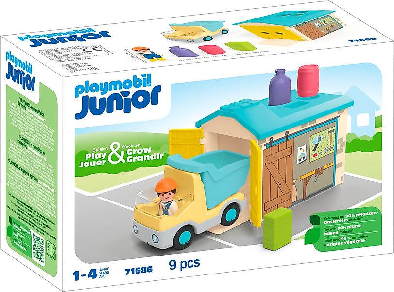 Playmobil® LKW mit Sortiergarage (71686), JUNIOR günstig online kaufen