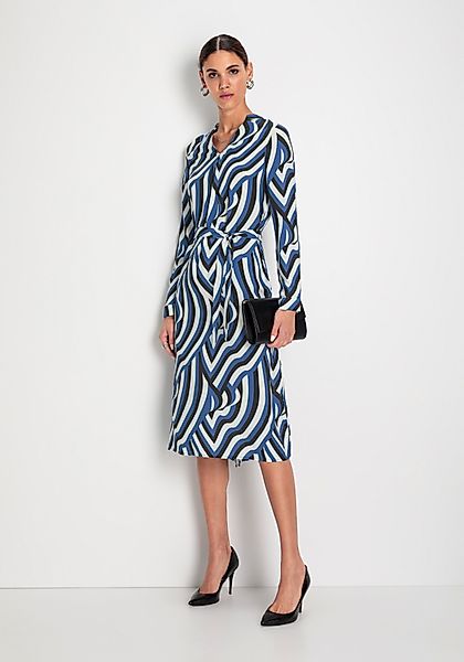 HECHTER PARIS Midikleid mit Bindegürtel günstig online kaufen