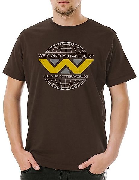 Urban Backwoods Print-Shirt Weyland Yutani II Herren T-Shirt Corp Corporati günstig online kaufen