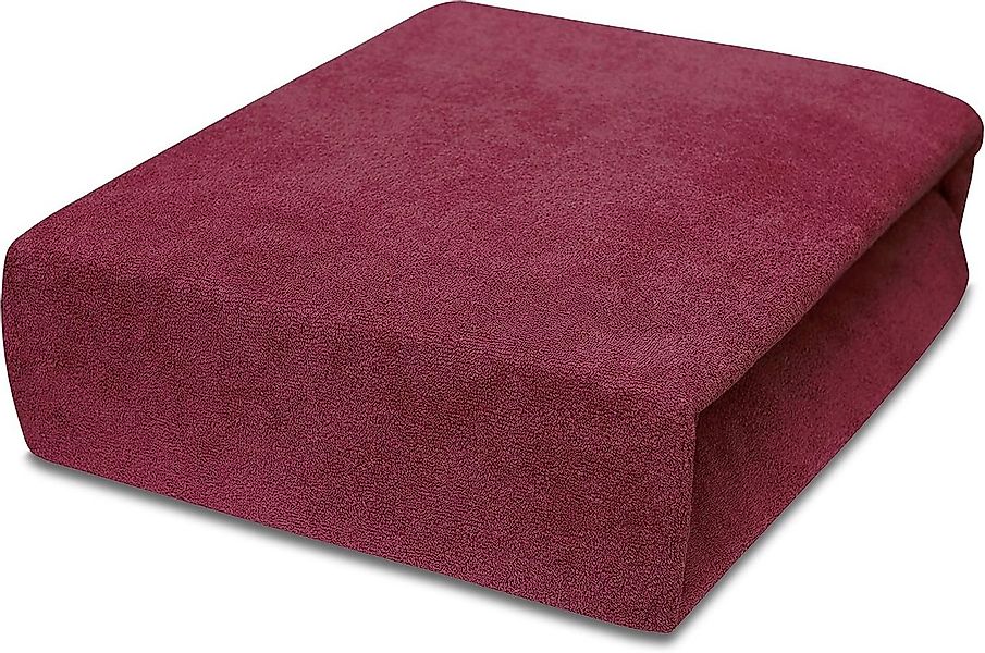 Best for You Spannbettlaken Frottee-Spannbettlaken aus Baumwollmix – Komfor günstig online kaufen