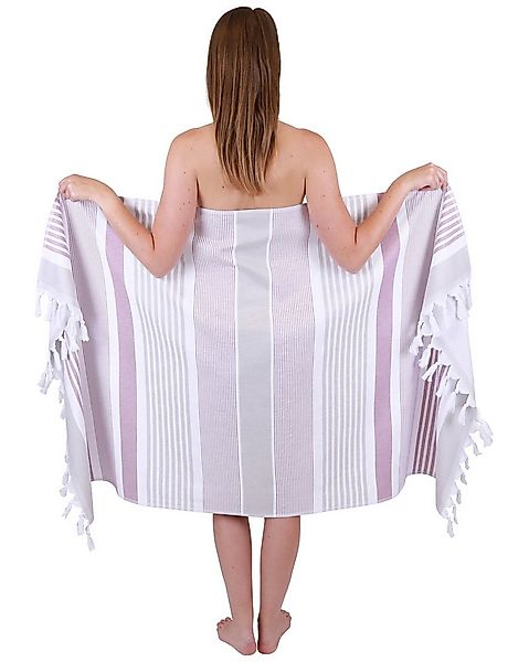 Betz Badetuch Hamamtuch 90 x 170 cm Badetuch Strandtuch Saunahandtuch, (1 S günstig online kaufen