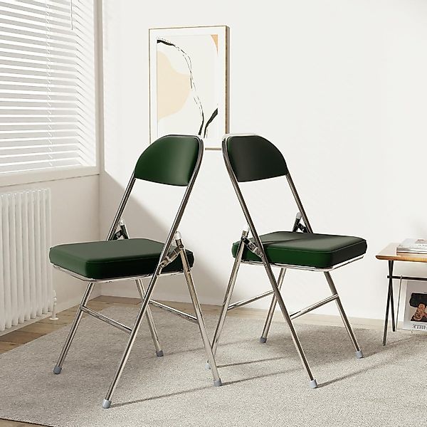 JEOBEST Klappstuhl Kunstleder Stuhl, (Set, 2/4 günstig online kaufen