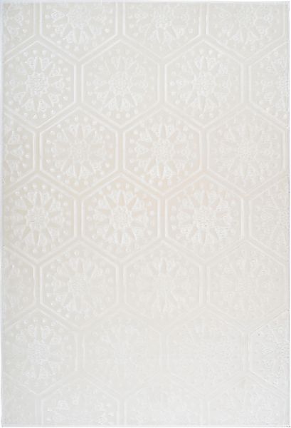 my home Teppich "Stina" rechteckig 7 mm Höhe Hoch-Tief-Effekt, mit Muster, günstig online kaufen