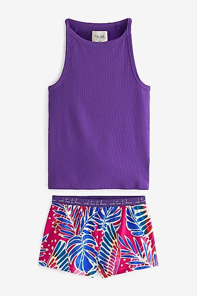 Next Pyjama Schlafanzug mit Trägertop und günstig online kaufen