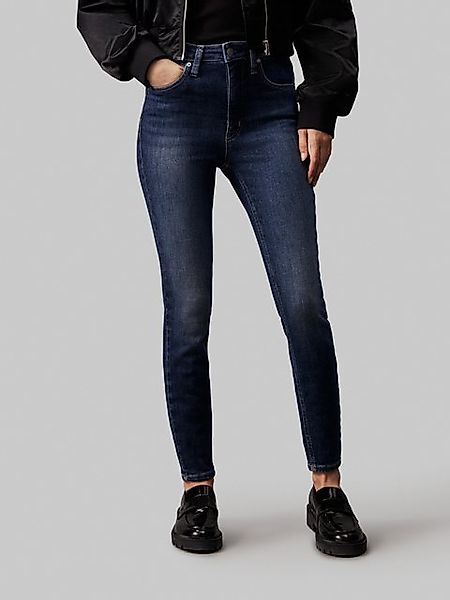 Calvin Klein Jeans Skinny-fit-Jeans HIGH RISE SUPER SKINNY ANKLE im 5-Pocke günstig online kaufen