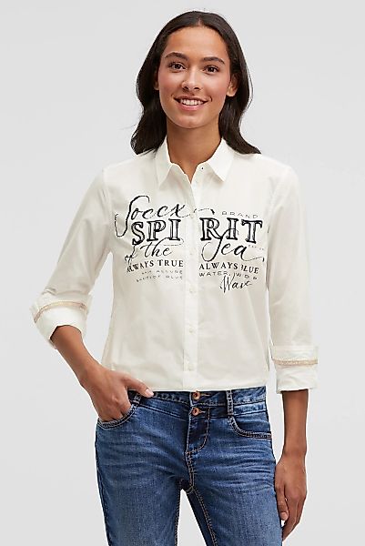 SOCCX Langarmbluse günstig online kaufen