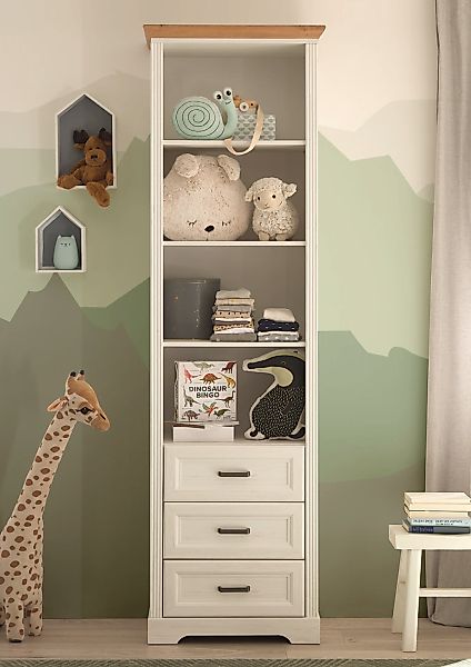 Begabino Standregal "Jasmin", mit 4 offenen Fächern, Regal Kinderzimmer mit günstig online kaufen