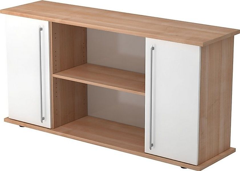 HAMMERBACHER Aktenschrank Sideboard SB 2OH 2 Türen BxTxH 166,1x44,8x84cm Gr günstig online kaufen