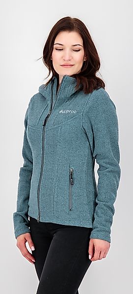 DEPROC Active Strickfleecejacke "GLORY MAY" mit 2-Wege-Reißverschluss günstig online kaufen