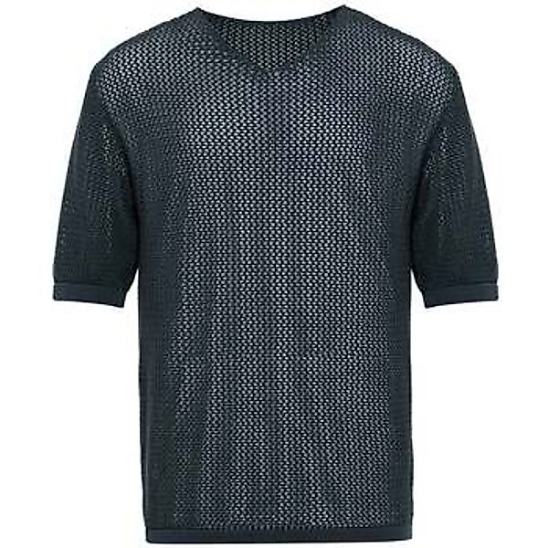 Antioch  T-Shirts & Poloshirts Pago Regular Fit Cellular Knitted T-Shirt günstig online kaufen