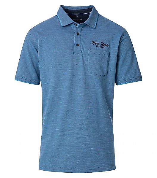 CASAMODA Poloshirt "CASAMODA Polo-Shirt uni" günstig online kaufen