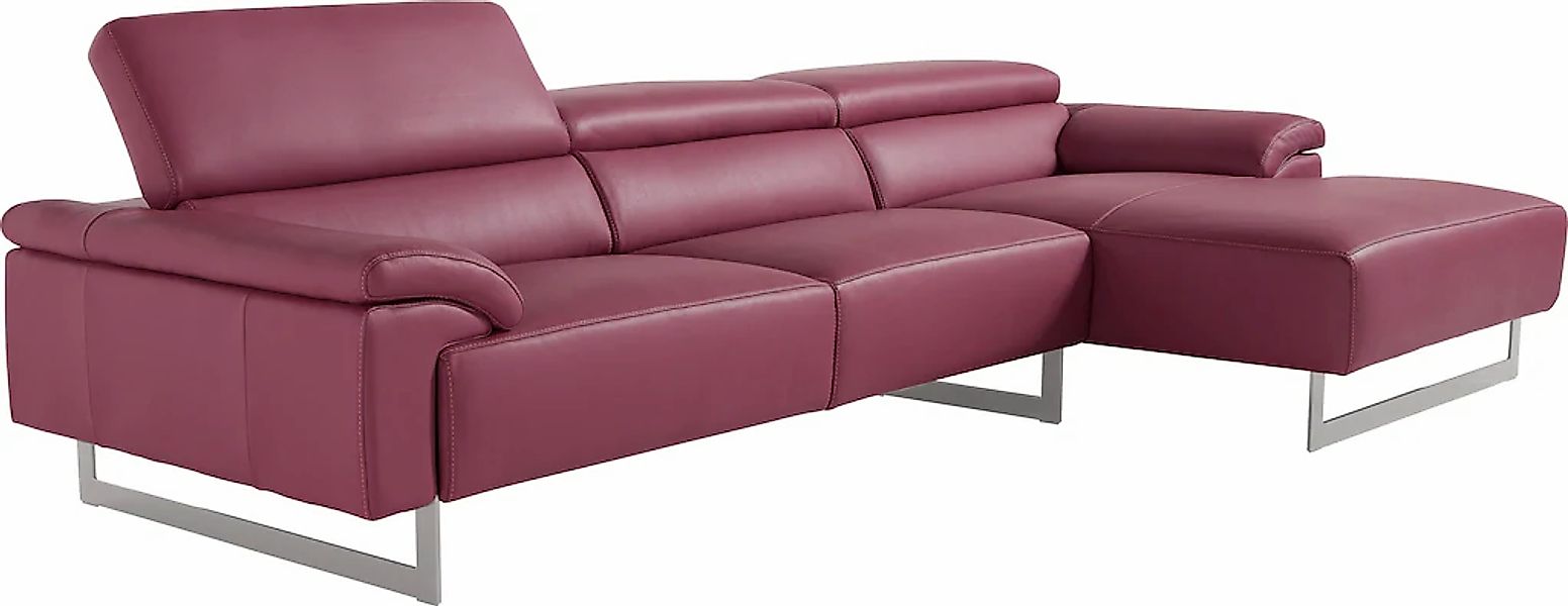 Egoitaliano Ecksofa "Malika, edel und bequem, Designsofa mit hochwertigen B günstig online kaufen
