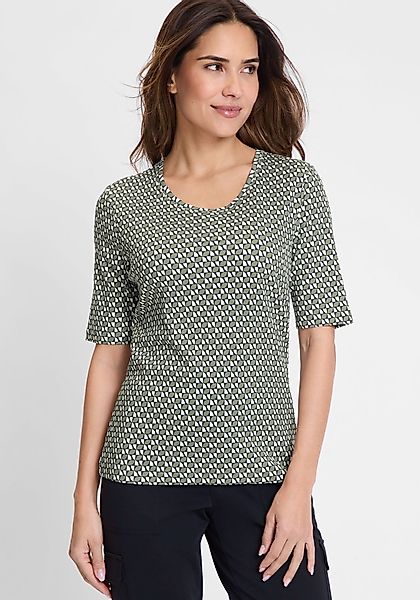 Olsen Print-Shirt (1-tlg) mit Allover-Print günstig online kaufen