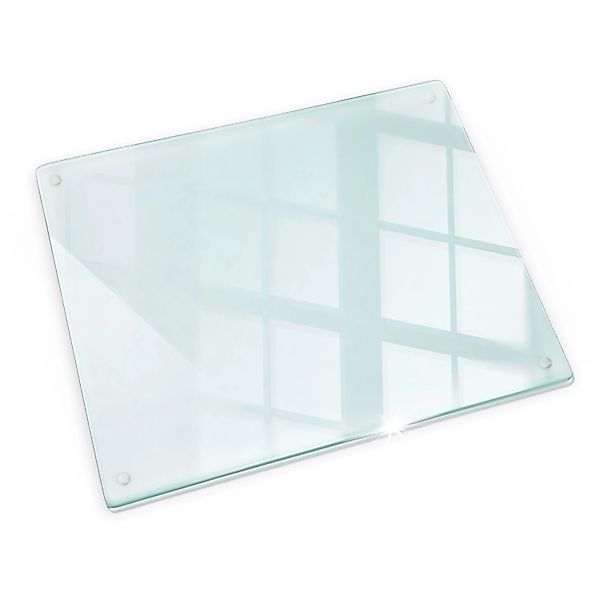 Tulup Schneidebrett Glas Schneidebrett Transparent 60x52 cm Rechteckiges Sc günstig online kaufen