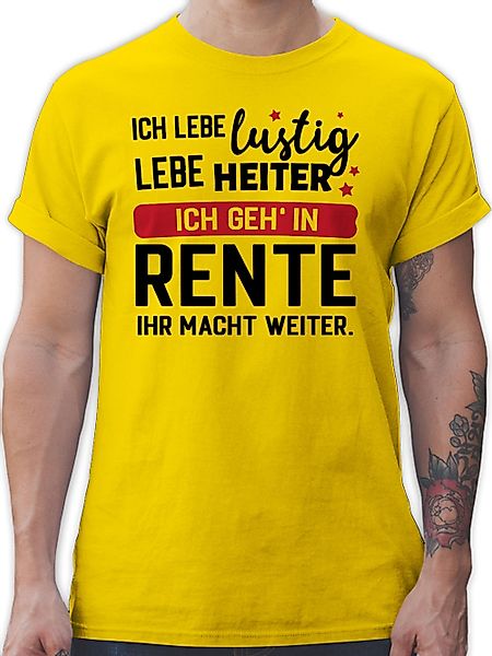 Shirtracer T-Shirt Ich geh in Rente günstig online kaufen